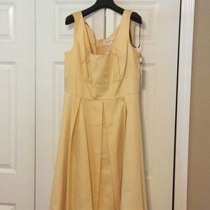 Pleated summer dress